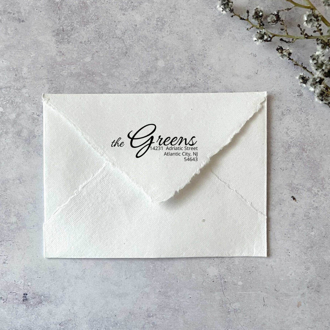 Design #10 Address Stamp