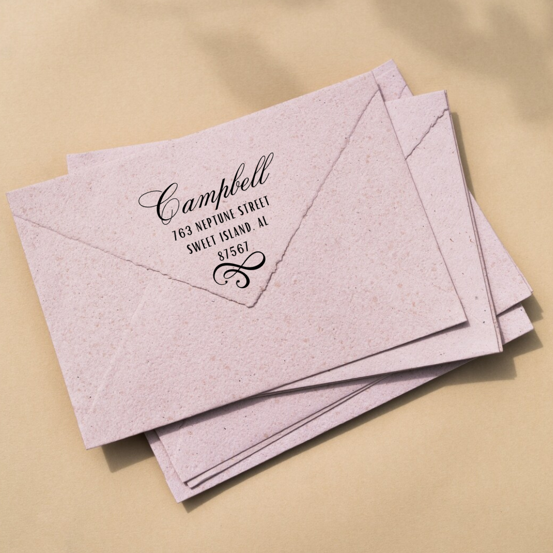 Design #7 Address Stamp