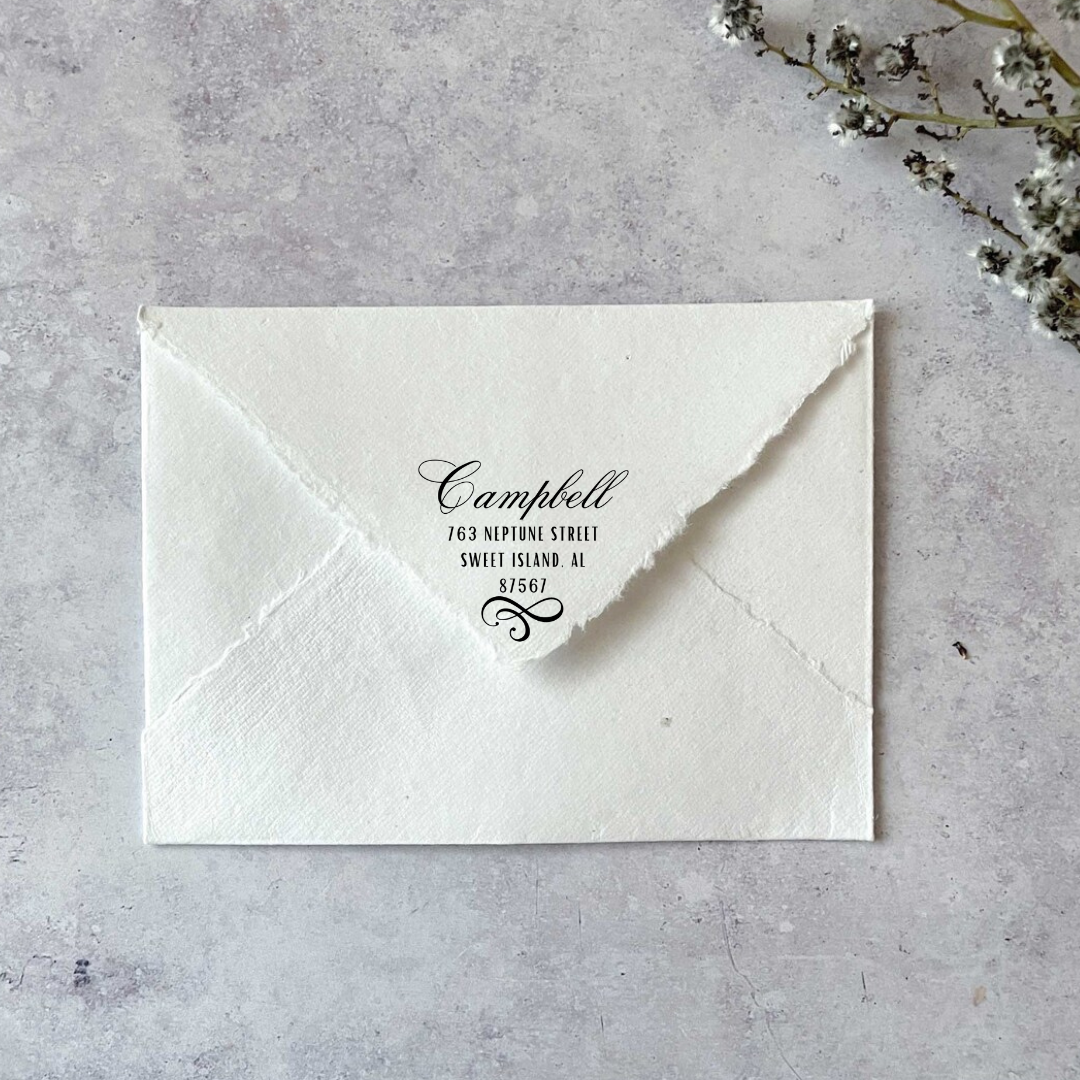 Design #7 Address Stamp