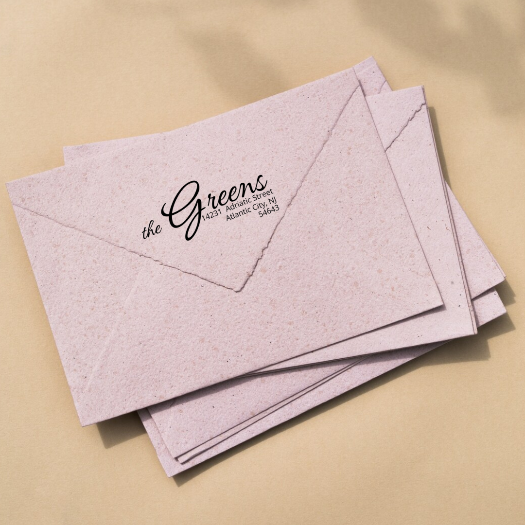 Design #10 Address Stamp