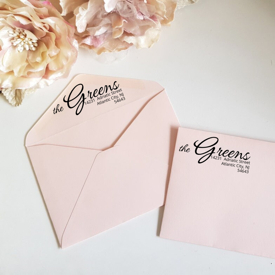 Design #10 Address Stamp