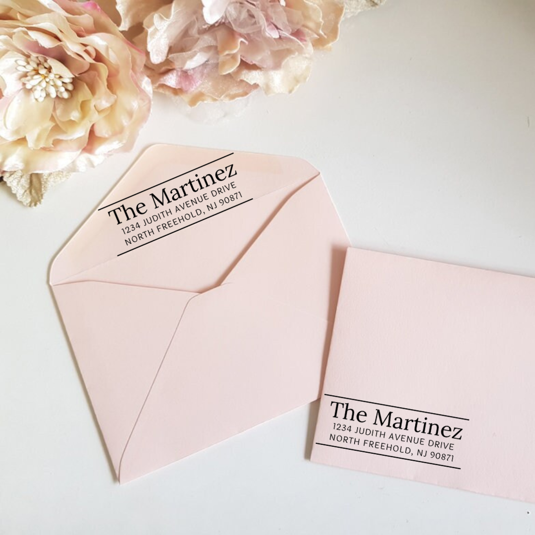 Design #25 Address Stamp