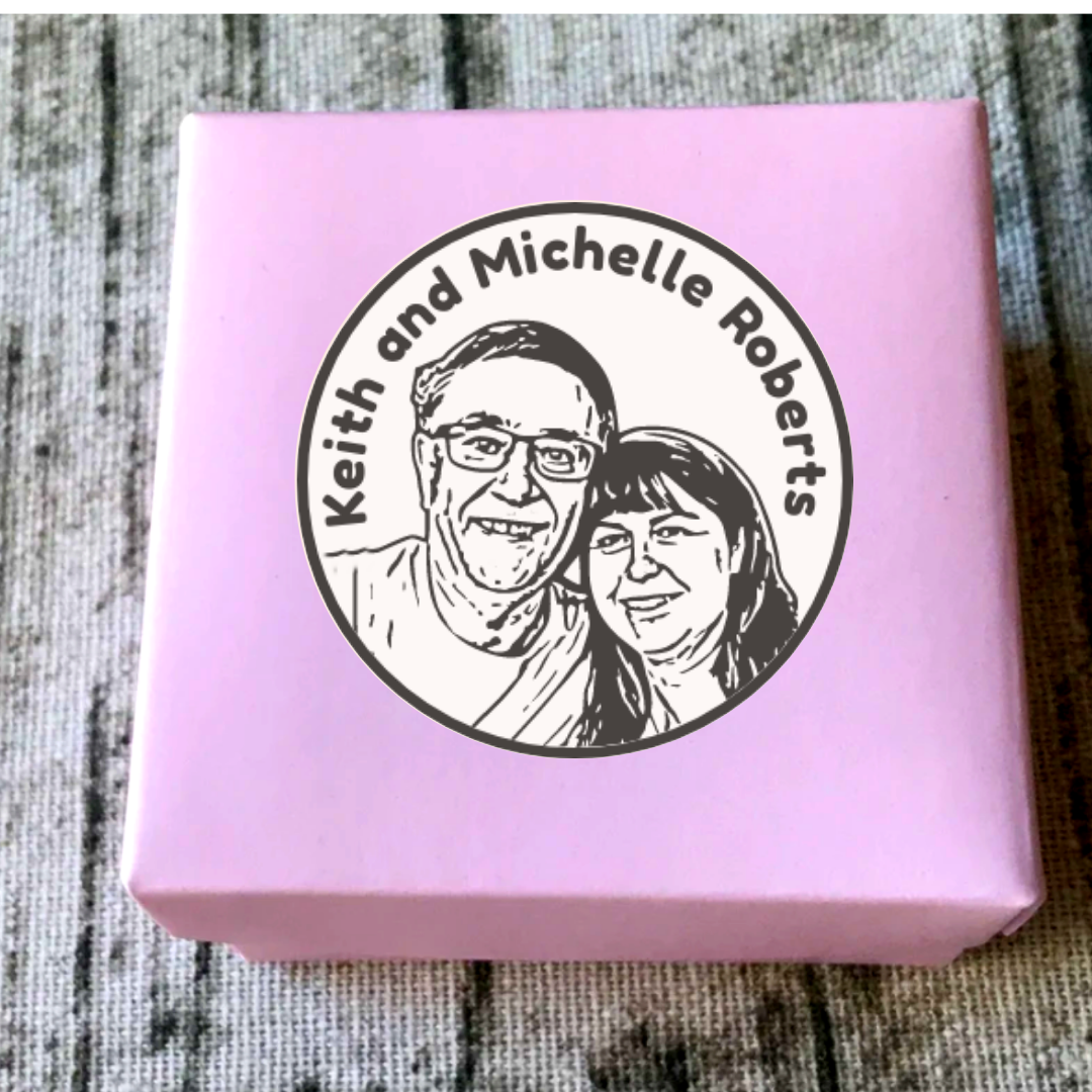 Face Stamp with 500 Custom Stickers