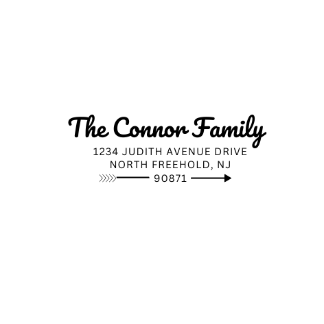 Design #19 Address Stamp