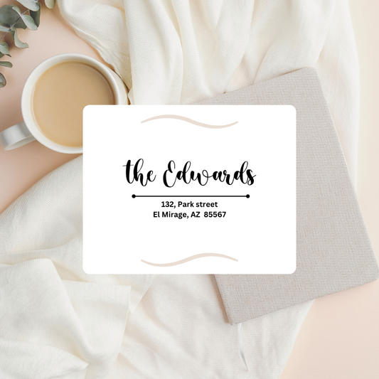 Design #1  Address Stamp