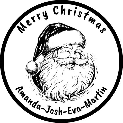 Custom Santa Stamp 2023
