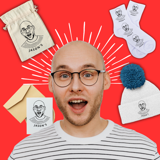 Digital Print Self-Inking Face/Logo Stamp