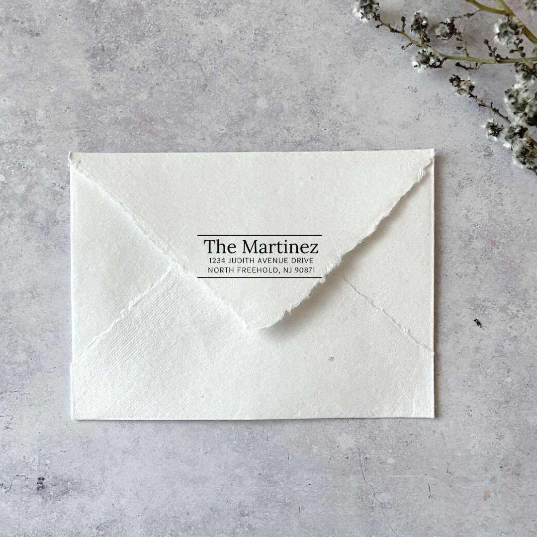 Design #25 Address Stamp
