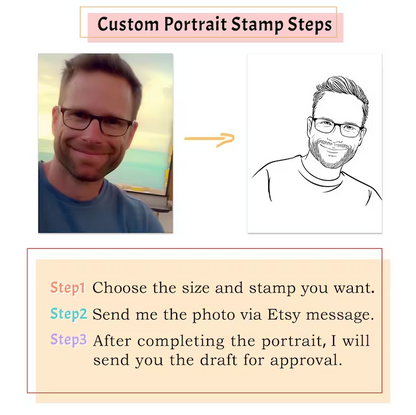 Custom Portrait Stamp