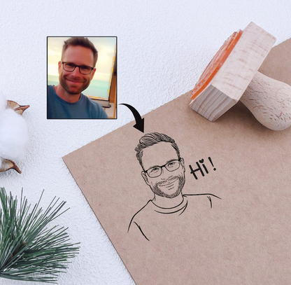 Custom Portrait Stamp