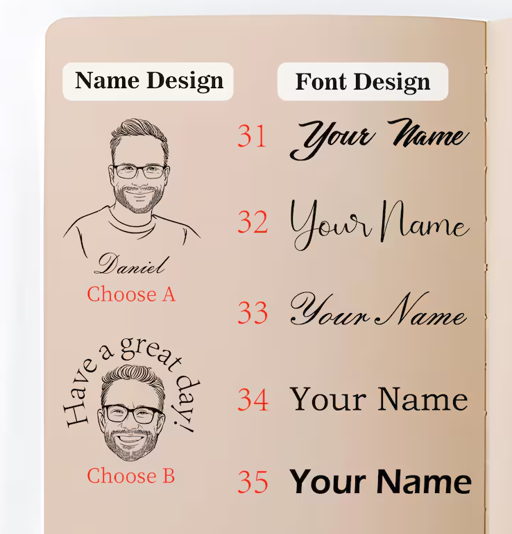 Custom Portrait Stamp